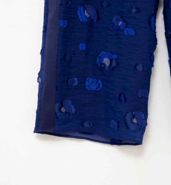 NOLLEY'S「《セットアップ対応》【KIRYU】 MIXウォッシャブルフラワー柄ジャガードパンツ」|その他|