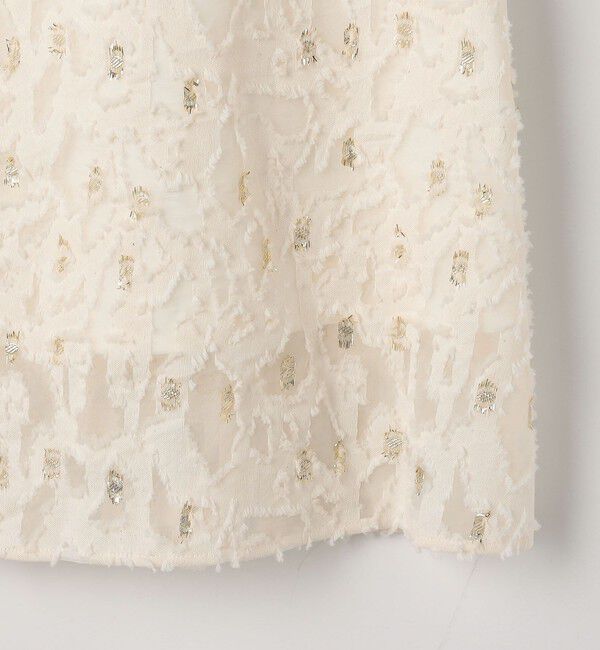 NOLLEY'S「《セットアップ対応》【KIRYU】ウォッシャブルラメジャガードスカート」|フレア|