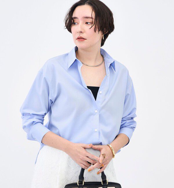 NOLLEY'S「ウォッシャブルベーシックシャツ」|シャツ・ブラウス|