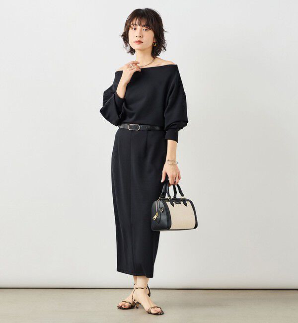 NOLLEY'S sophi「《セットアップ対応》ウォッシャブルライトダンボール2WAYタイトスカート」|タイト|