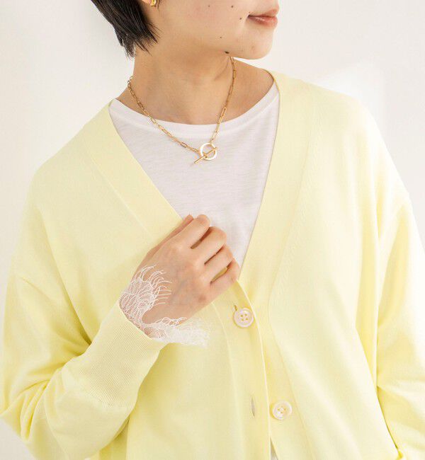 NOLLEY'S sophi「【新色追加】《手洗い可能》マルチファンクションVネックカーディガン」|カーディガン|