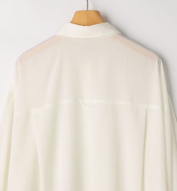 NOLLEY'S sophi「ウォッシャブルトリアセドレープシャツ」|シャツ・ブラウス|