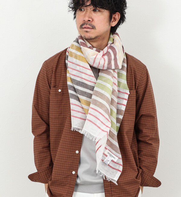NOLLEY'S goodman「マルチボーダーストール50」|ストール|