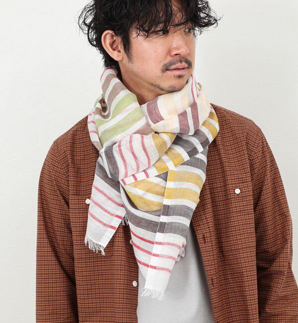 NOLLEY'S goodman「マルチボーダーストール50」|ストール|