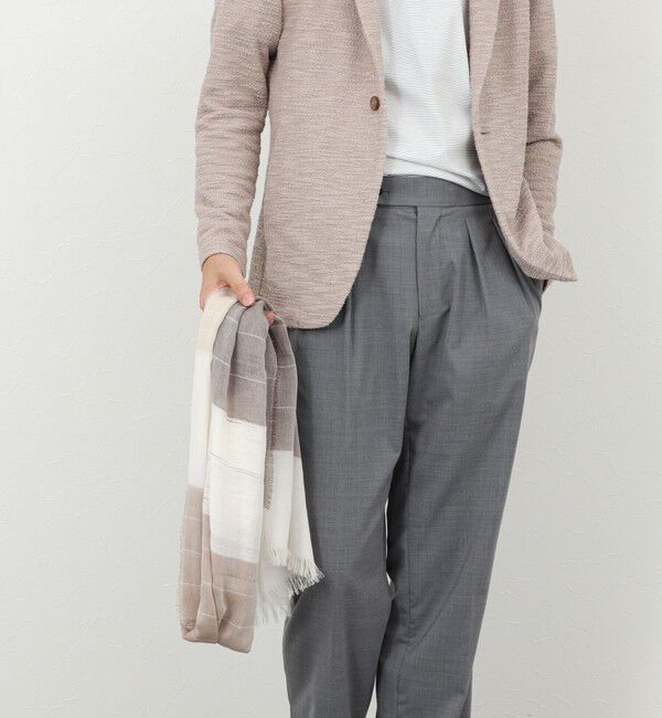 NOLLEY'S goodman「ライトボーダーストール80」|ストール|