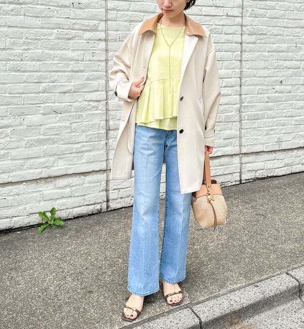 NOLLEY'S「ウォッシャブルサラドラトリコットペプラムブラウス」|シャツ・ブラウス|