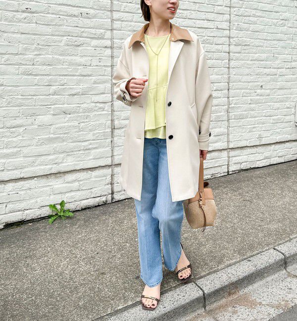 NOLLEY'S「ウォッシャブルサラドラトリコットペプラムブラウス」|シャツ・ブラウス|