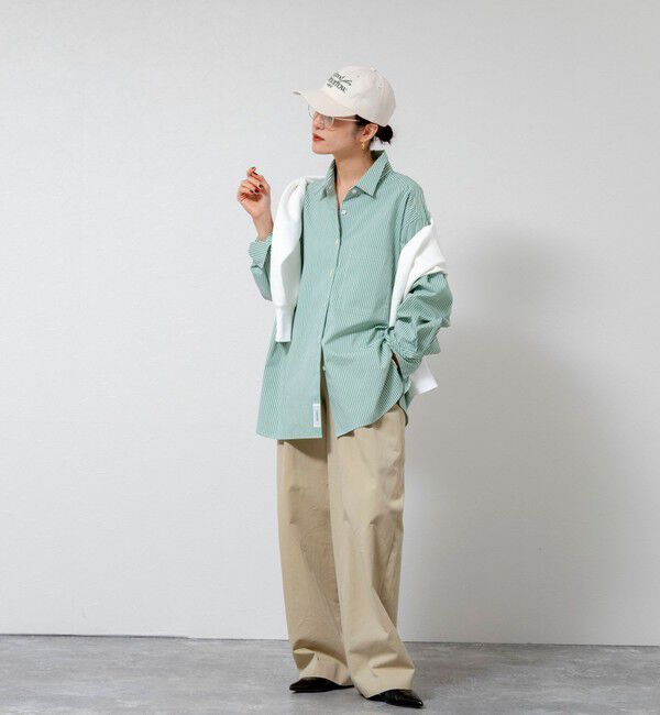 MAQWEL「【MAQWEL/マクウェル】ウォッシャブルカーブチノパンツ」|チノ|