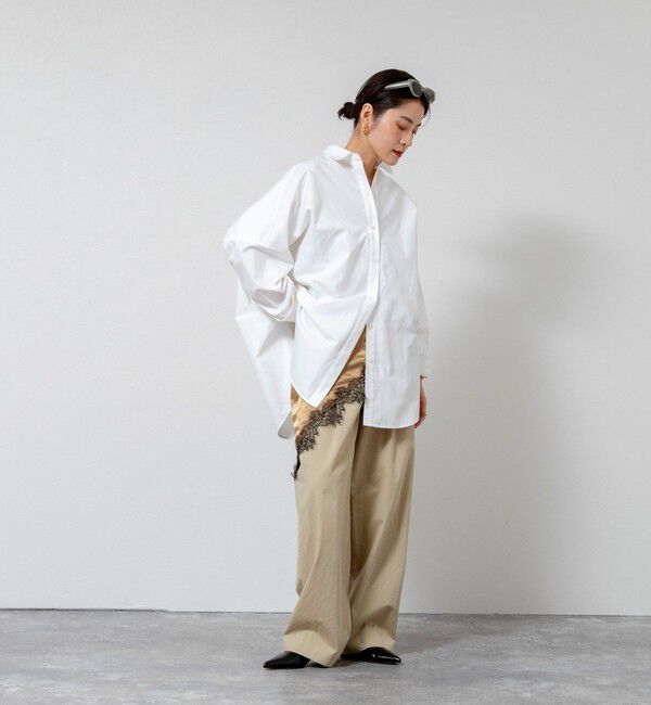 MAQWEL「【MAQWEL/マクウェル】ウォッシャブルカーブチノパンツ」|チノ|