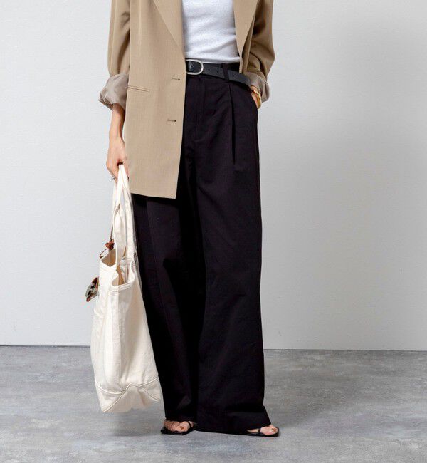 MAQWEL「【MAQWEL/マクウェル】ウォッシャブルカーブチノパンツ」|チノ|