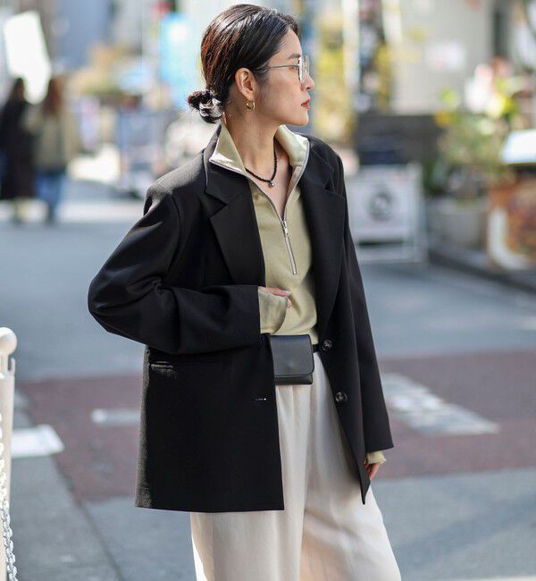 MAQWEL「【MAQWEL/マクウェル】オーバージャケット」|テーラードジャケット|