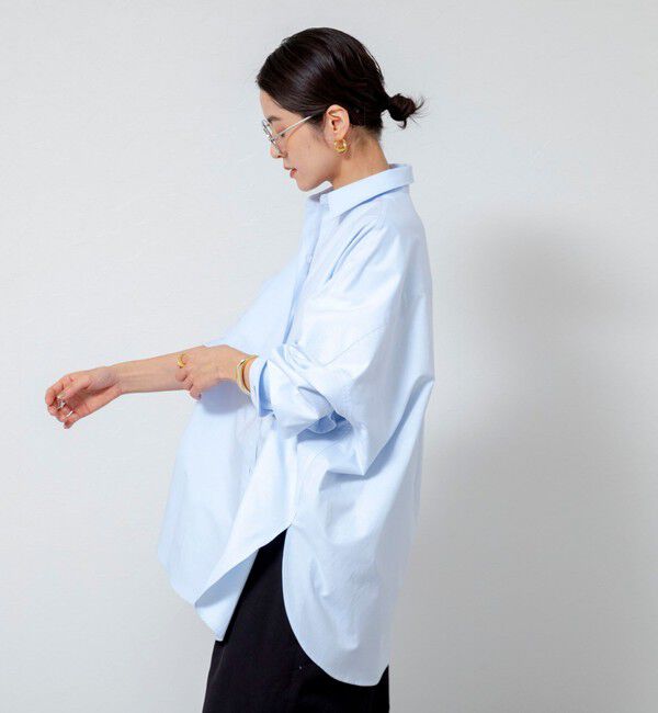 MAQWEL「【MAQWEL/マクウェル】ウォッシャブルオックスシャツ」|シャツ・ブラウス|