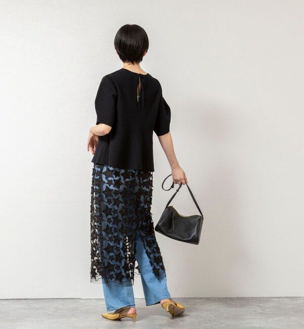 Rie Miller「45th limited editionウォッシャブルスターフリンジタイトスカート」|タイト|