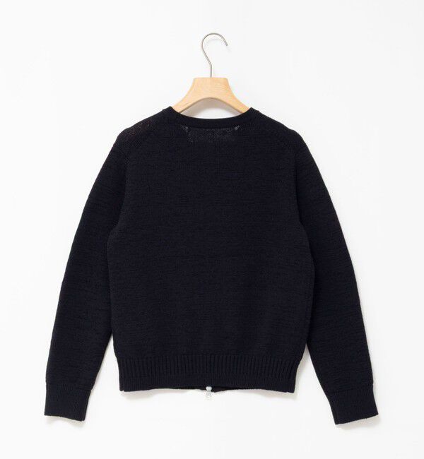 Rie Miller「《手洗い可能》テープヤーンZIP UPカーディガン」|カーディガン|