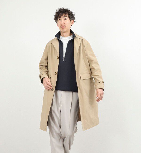 NOLLEY'S goodman「《ビジカジ対応》【ダントツ撥水】ステンカラーコート 26SS」|ステンカラーコート|