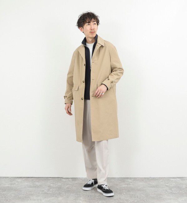 NOLLEY'S goodman「《ビジカジ対応》【ダントツ撥水】ステンカラーコート 26SS」|ステンカラーコート|
