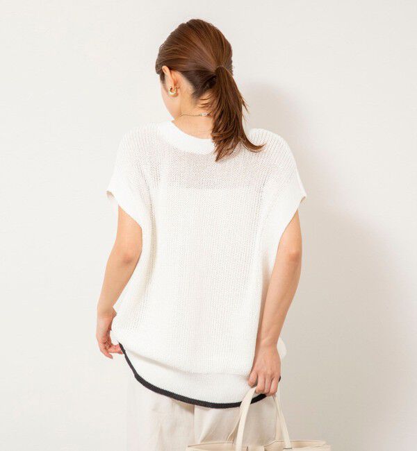 NOLLEY'S「【WEB限定】《手洗い可能》ペーパーヤーン2WAYベスト」|ベスト・ジレ|