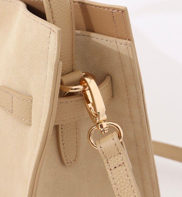 NOLLEY'S「HINERI　スエードバッグM」|トートバッグ|