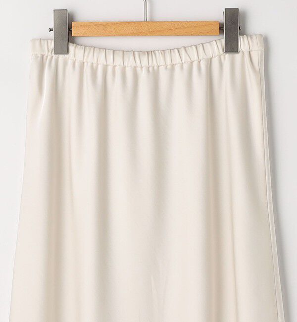 NOLLEY'S sophi「ウォッシャブルダブルサテンナロースカート」|フレア|