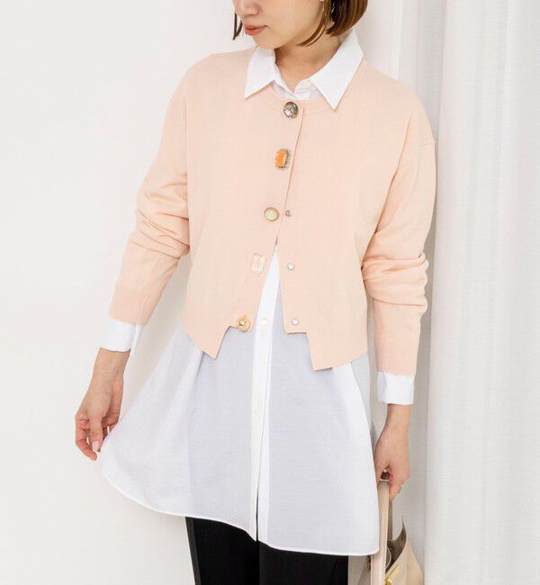 NOLLEY'S「ウォッシャブルウエストリボン2WAYロングシャツ」|シャツ・ブラウス|