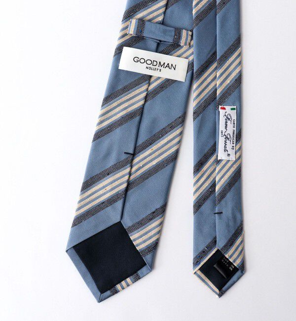 NOLLEY'S goodman「Fossatiバンプストライプジャガード 26SSコレクション」|ネクタイ・蝶ネクタイ|