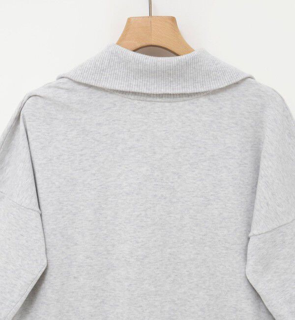 Rie Miller「《手洗い可能》ハーフZIPプルオーバー」|ニット・セーター|