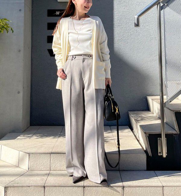 NOLLEY'S sophi「ウォッシャブルベアテレコスリットロンＴ」|Tシャツ・カットソー|