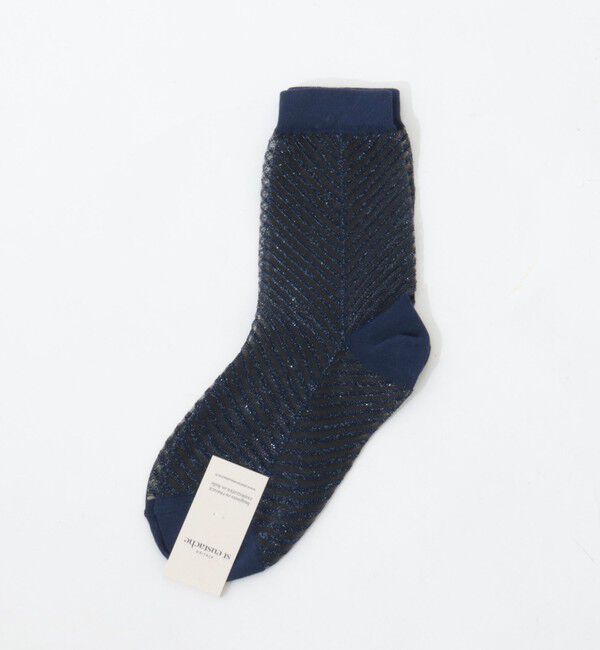 NOLLEY'S「【ATELIER st eustache/アトリエセントオスタシュ】SAPINシアーソックス」|ソックス|