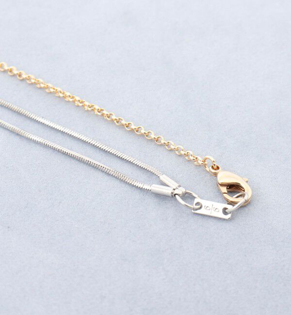 grace grace「【grace grace/グラスグラス】アシメMIXネックレス」|ネックレス|