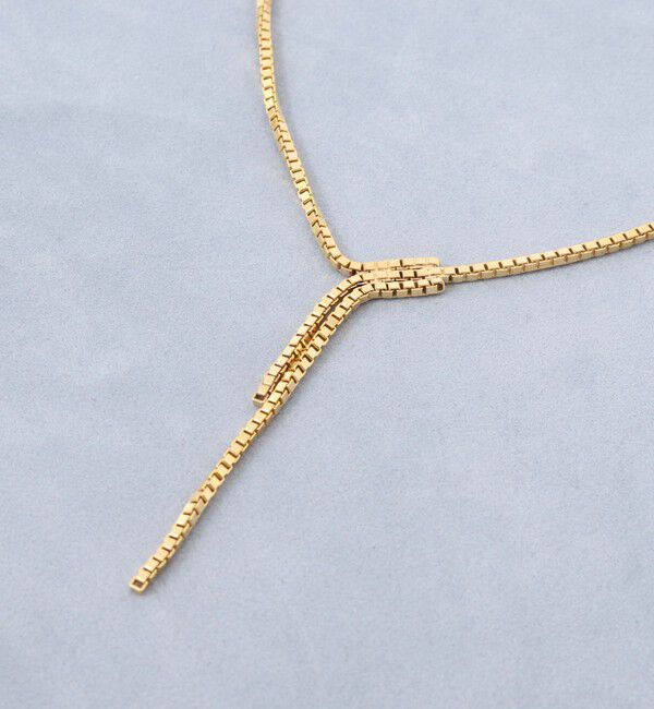 grace grace「【grace grace/グラスグラス】ドリップBOXネックレス」|ネックレス|