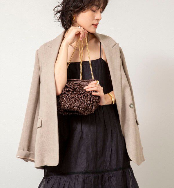 NOLLEY'S sophi「【MARILYN MOON/マリリーンムーン】sheer starched cotton lace tieredワンピース」|ワンピース|