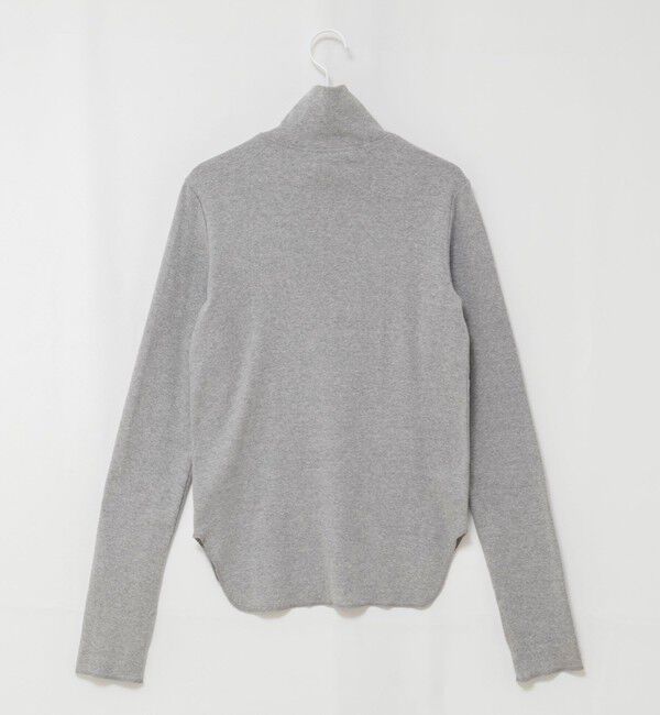 MAQWEL「【MAQWEL/マクウェル】COTTON RIBハーフジッププルオーバー」|Tシャツ・カットソー|