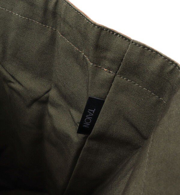NOLLEY'S goodman「【TAION / タイオン】NON DOWN R/S CANVAS TOTE BAG L TAION-RCVTTBG01-L」|トートバッグ|