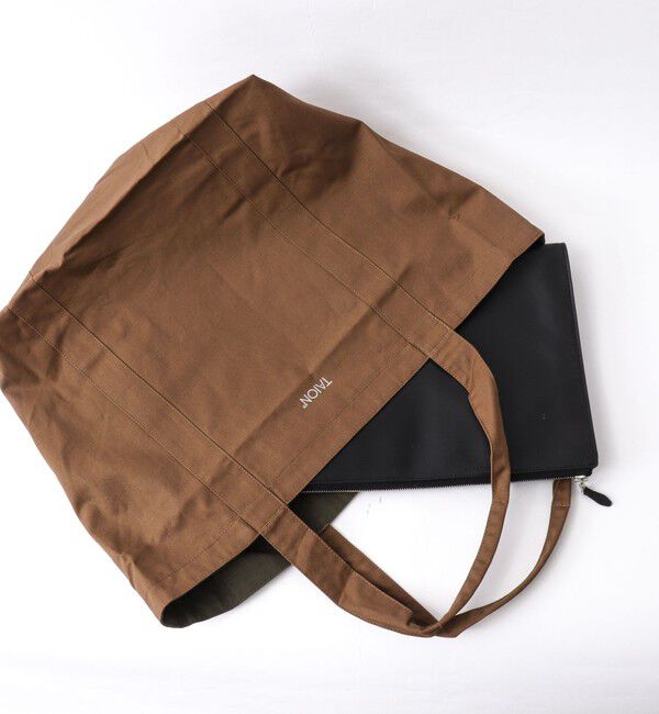 NOLLEY'S goodman「【TAION / タイオン】NON DOWN R/S CANVAS TOTE BAG L TAION-RCVTTBG01-L」|トートバッグ|