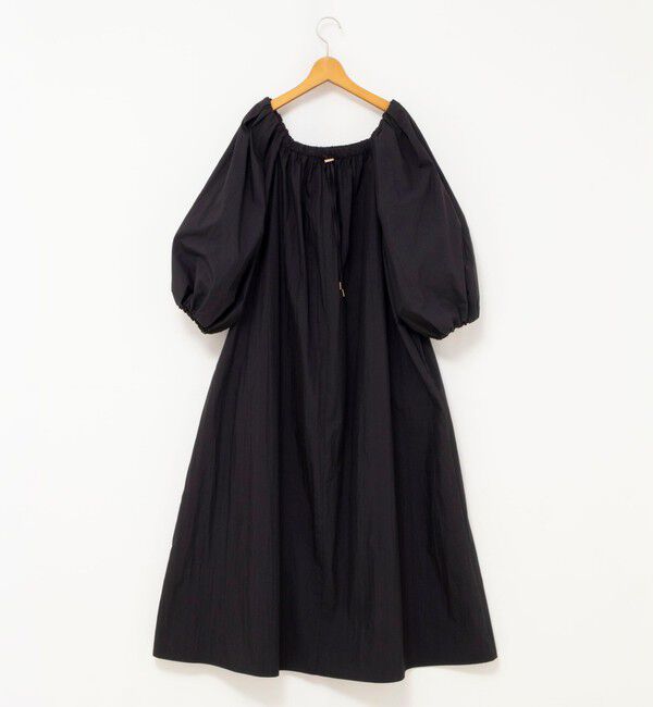 NOLLEY'S「【WEB限定】ウォッシャブルボリュームスリーブワンピース」|ワンピース|