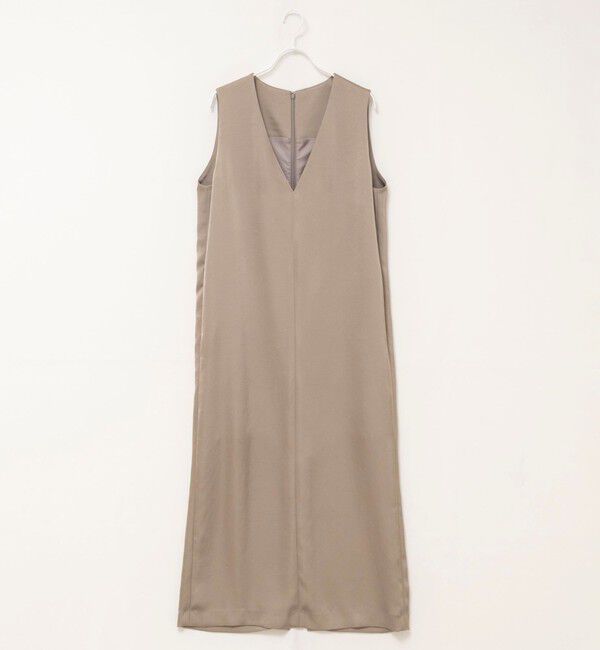 MAQWEL「【MAQWEL/マクウェル】ウォッシャブルサテンワンピース」|ワンピース|