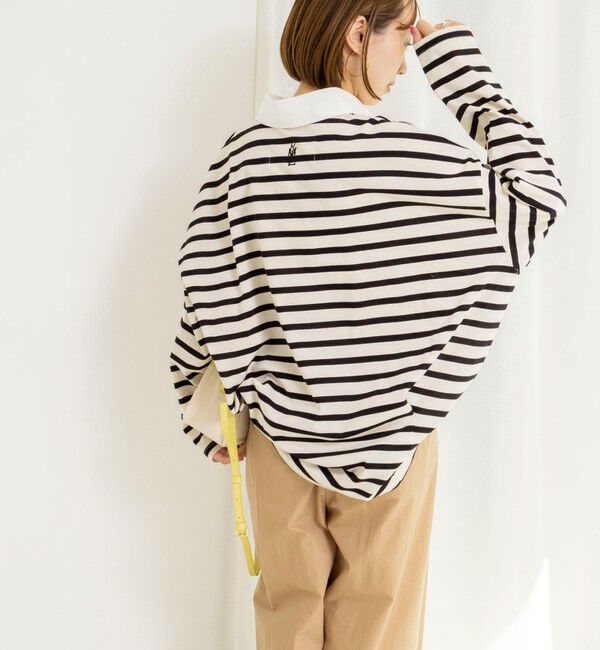 Rie Miller「ウォッシャブルBIGシルエットラガーシャツ」|Tシャツ・カットソー|