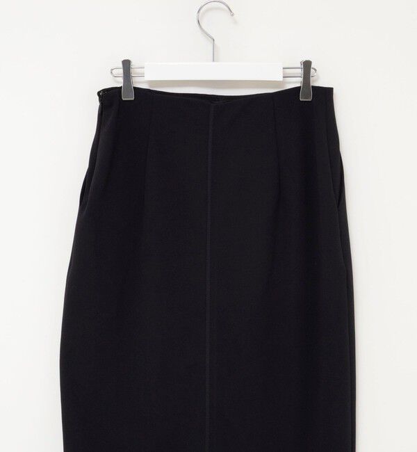 NOLLEY'S「ウォッシャブルニットジョーゼットタイトスカート」|タイト|