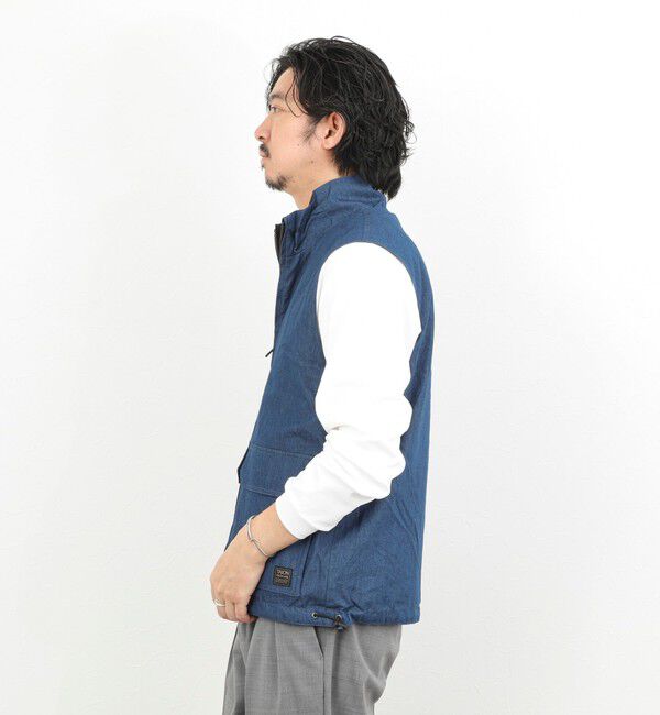 NOLLEY'S goodman「【TAION/タイオン】NON DOWN MILITARY R/S HI NECK VEST 26SS」|ベスト・ジレ|