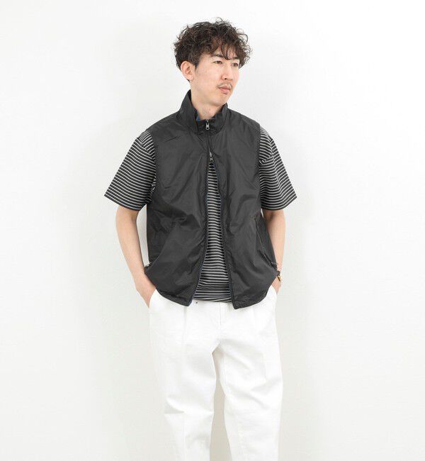 NOLLEY'S goodman「【TAION/タイオン】NON DOWN MILITARY R/S HI NECK VEST 26SS」|ベスト・ジレ|