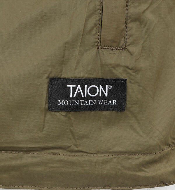 NOLLEY'S goodman「【TAION/タイオン】NON DOWN MOUNTAIN R/S HOOD JK 26SS」|ブルゾン・スタジャン|