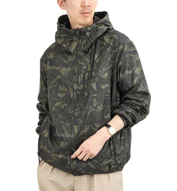 NOLLEY'S goodman「【TAION/タイオン】NON DOWN MOUNTAIN R/S HOOD JK 26SS」|ブルゾン・スタジャン|ブラック系その他