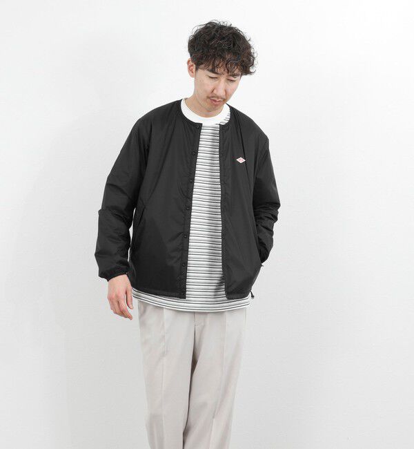 NOLLEY'S goodman「【DANTON/ダントン】DT-A0633SNT INSULATION COLLARLESS JACKET 26SS」|ブルゾン・スタジャン|