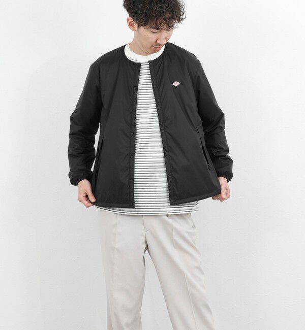 NOLLEY'S goodman「【DANTON/ダントン】DT-A0633SNT INSULATION COLLARLESS JACKET 26SS」|ブルゾン・スタジャン|