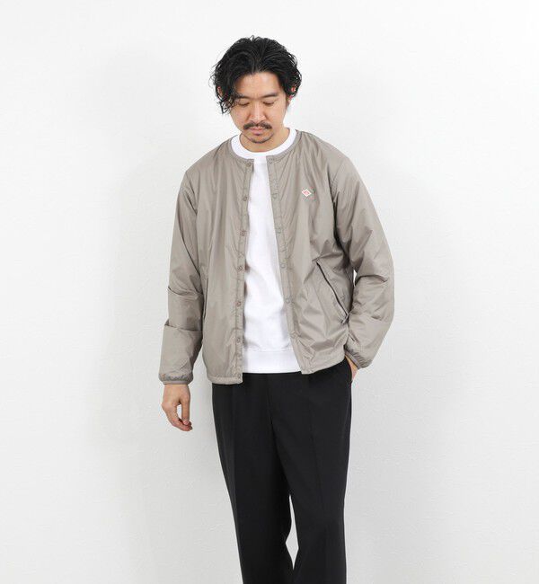 NOLLEY'S goodman「【DANTON/ダントン】DT-A0633SNT INSULATION COLLARLESS JACKET 26SS」|ブルゾン・スタジャン|