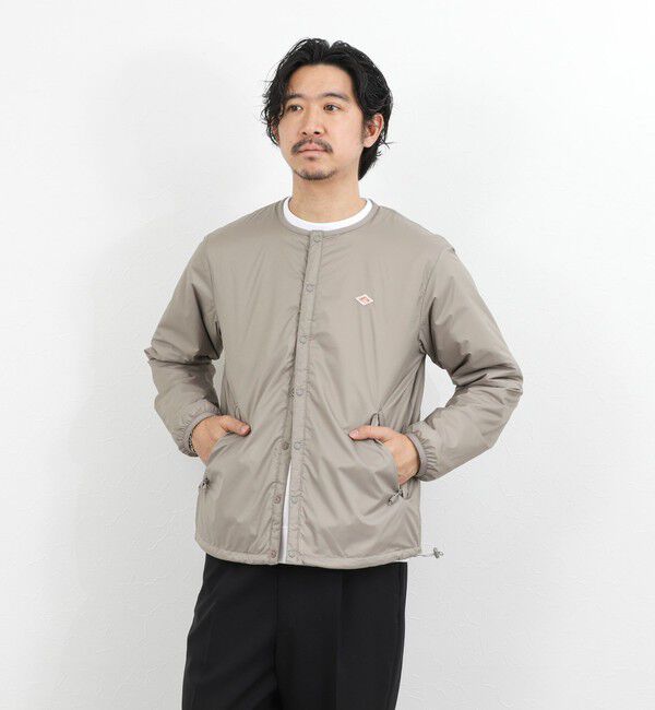 NOLLEY'S goodman「【DANTON/ダントン】DT-A0633SNT INSULATION COLLARLESS JACKET 26SS」|ブルゾン・スタジャン|