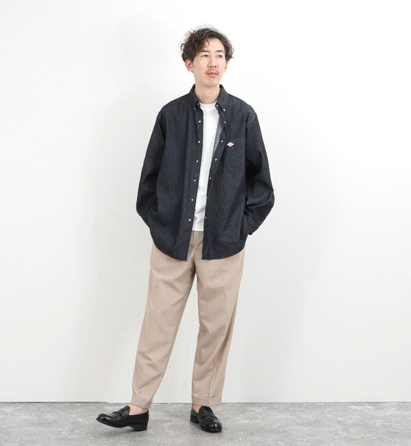 NOLLEY'S goodman「【DANTON/ダントン】DT-B0293DUG DOT BUTTON B.D. SHIRT LS 26SS」|シャツ・ブラウス|