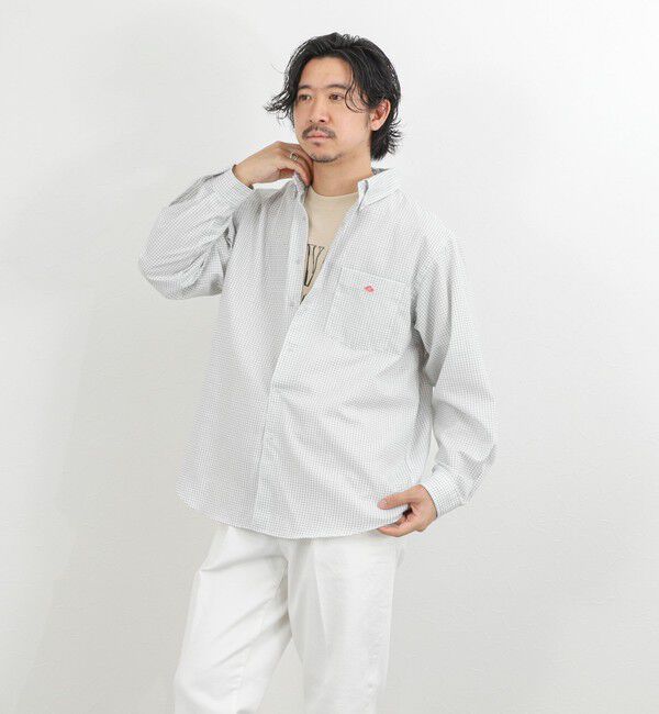 NOLLEY'S goodman「【DANTON/ダントン】DT-B0293POD DOT BUTTON B.D. SHIRT LS 26SS」|シャツ・ブラウス|