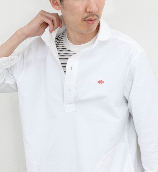 NOLLEY'S goodman「【DANTON/ダントン】DT-B0282SOX ROUND COLLAR P.O SHIRT LS 26SS」|シャツ・ブラウス|
