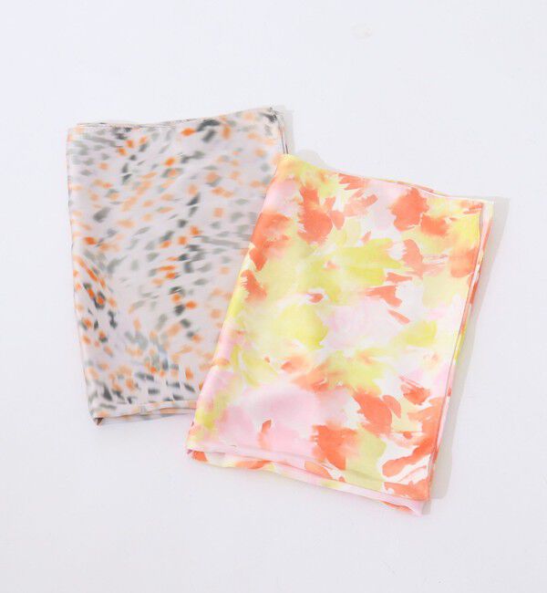 NOLLEY'S sophi「ブラープリントスカーフ」|バンダナ・スカーフ|